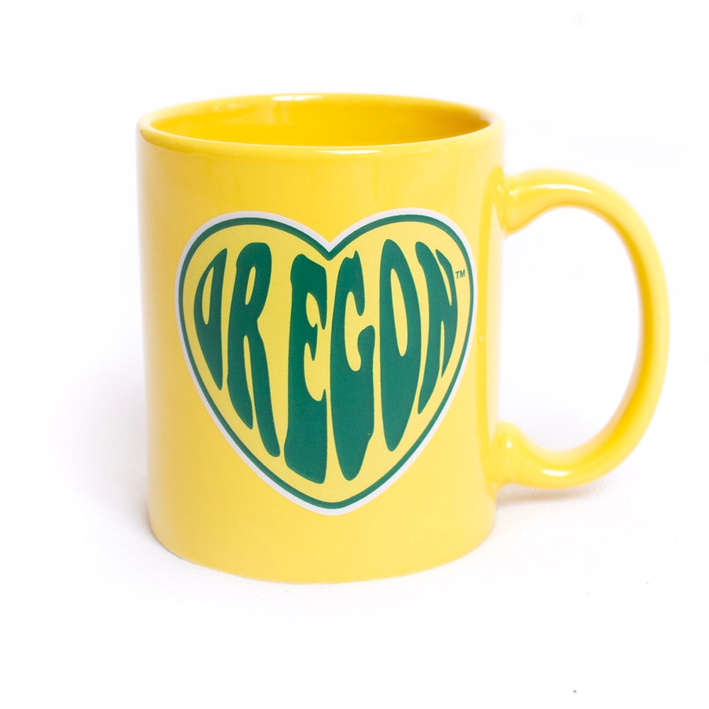 Ducks Spirit, Spirit Product, Yellow, Traditional Mugs, Ceramic, Home & Auto, 11 ounce, Liberty, Cafe, 834108